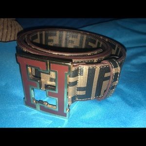 Authentic fendi belt size 36